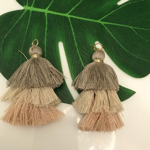 Francesca's Collections Jewelry - Brand new tassel earrings